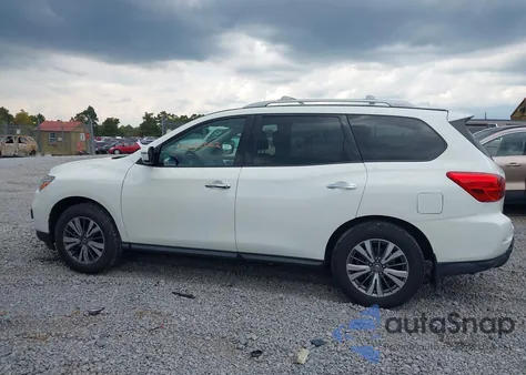 2019 Nissan Pathfinder S z USA, uszkodzony, nr VIN 5N1DR2MM4KC652519